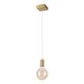 Suspension filaire ASTRID 1xE27/60W/230V doré