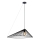 Suspension filaire AURORA 1xE27/20W/230V d. 60 cm noir