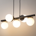 Suspension filaire AVOLA 5xG9/12W/230V noir