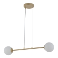 Suspension filaire BALANS 2xG9/12W/230V doré