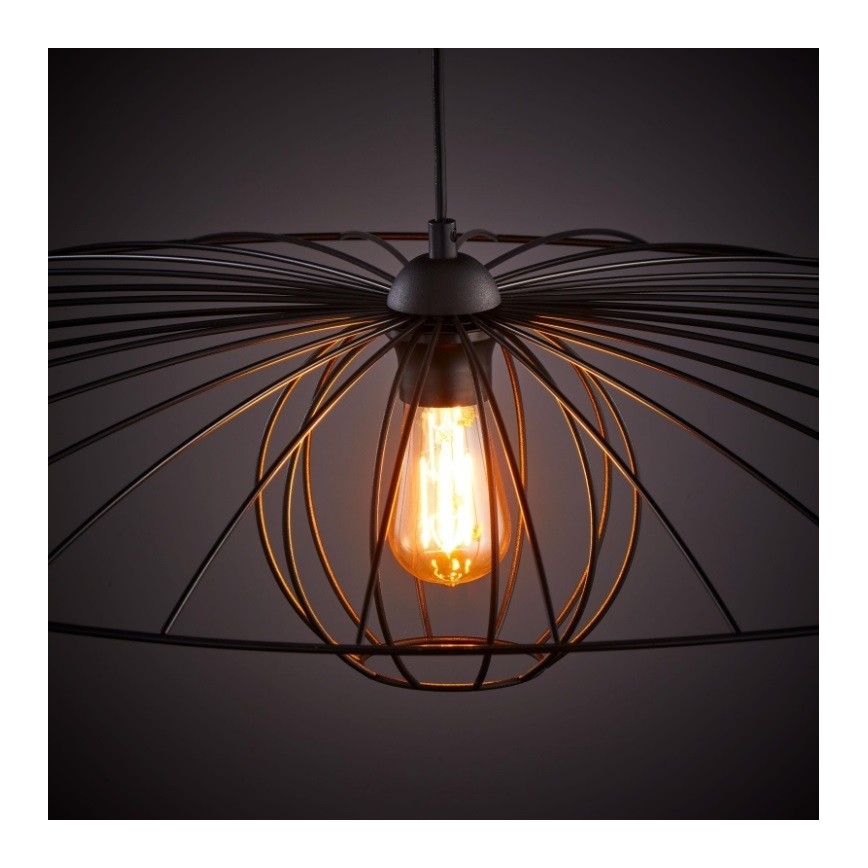 Suspension filaire BARBELLA 1xE27/60W/230V diam. 80 cm