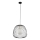 Suspension filaire BELL 1xG9/12W/230V d. 33 cm noir/doré