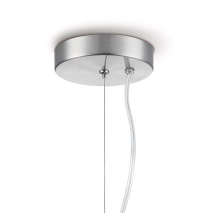 Suspension filaire BELLO 1xE27/60W/230V d. 30 cm chrome