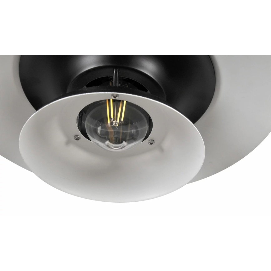 Suspension filaire BERIT 1xE27/20W/230V noir