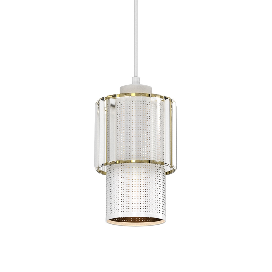 Suspension filaire BLANCO 1xE27/60W/230V blanc