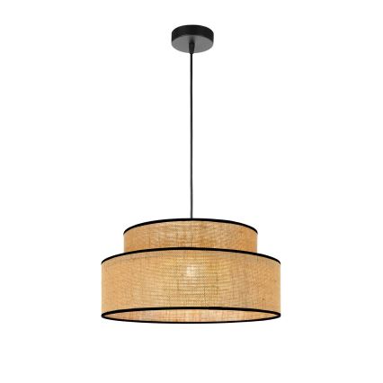 Suspension filaire BOHO 1xE27/60W/230V beige