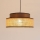 Suspension filaire BOHO 1xE27/60W/230V marron/beige