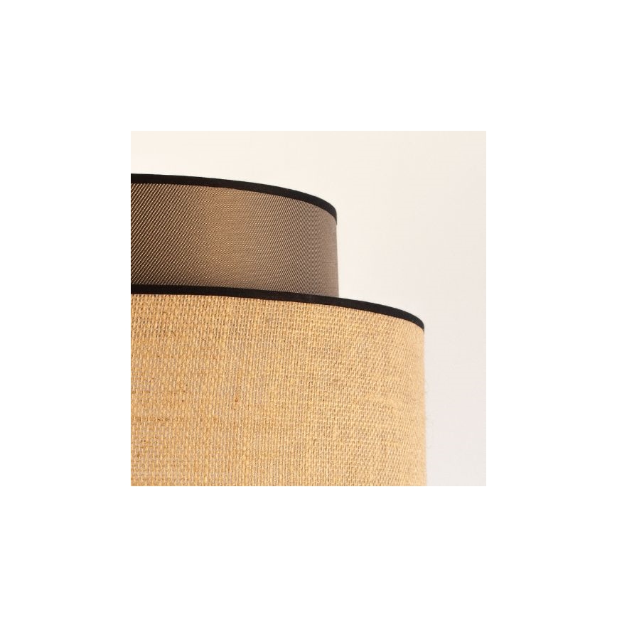 Suspension filaire BOHO 1xE27/60W/230V marron/beige
