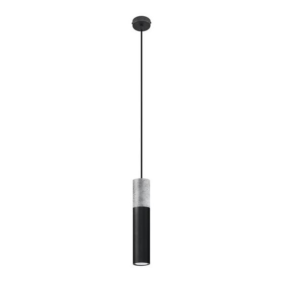 Suspension filaire BORGIO 1xGU10/40W/230V béton/métal noir