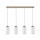Suspension filaire BOSCO 4xE27/60W/230V chêne
