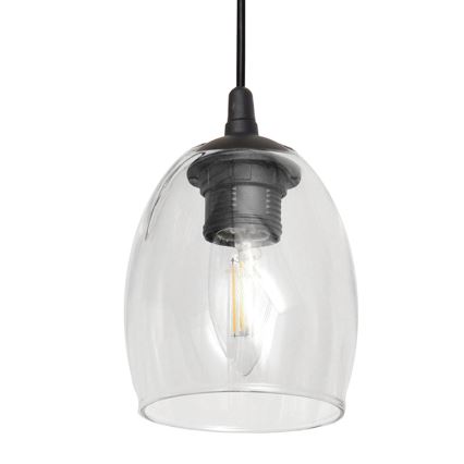 Suspension filaire BRILLANT 1xE27/15W/230V transparent