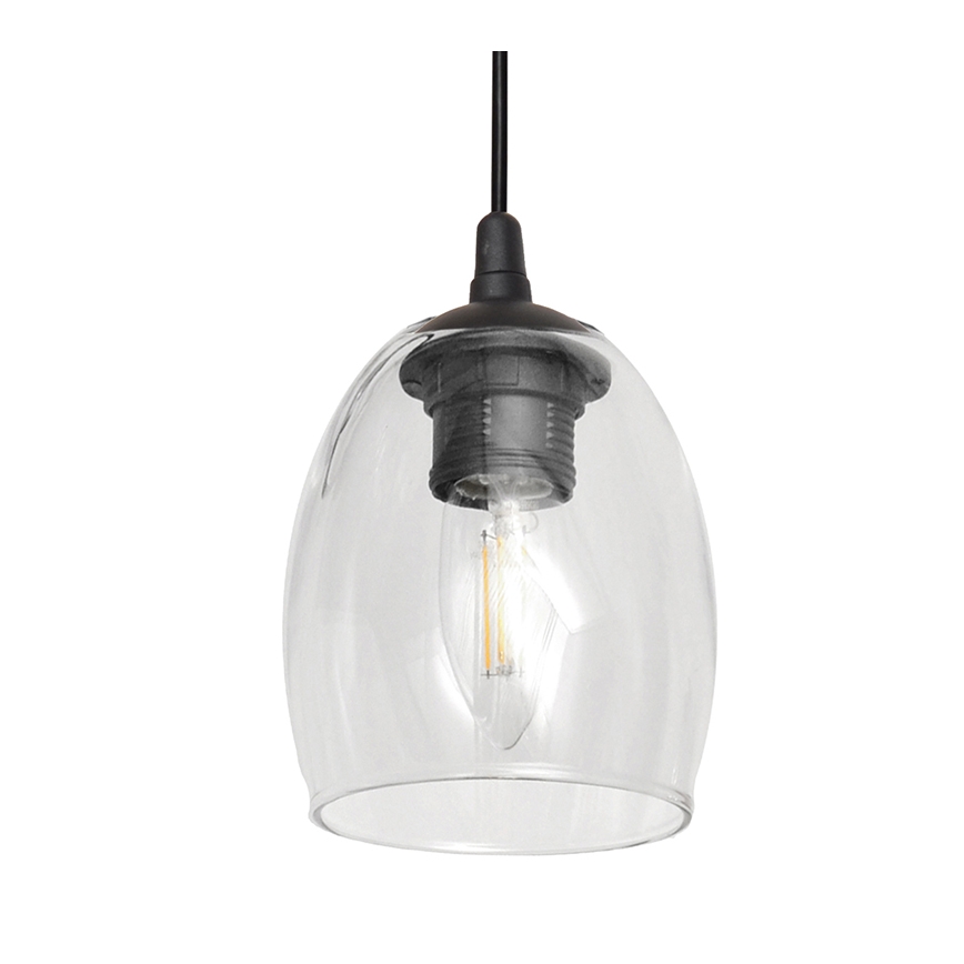 Suspension filaire BRILLANT 1xE27/15W/230V transparent