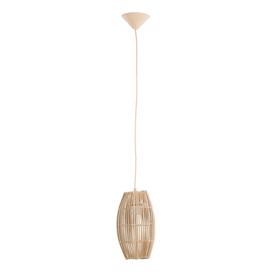 Suspension filaire BURI 1xE27/15W/230V beige