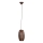 Suspension filaire BURI 1xE27/15W/230V marron