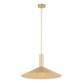 Suspension filaire CAPRI 1xE27/15W/230V d. 50 cm doré