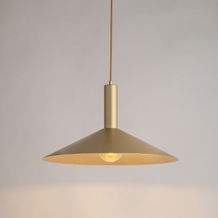 Suspension filaire CAPRI 1xE27/15W/230V d. 50 cm doré