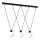 Suspension filaire CAPRI 3xG9/7W/230V