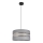 Suspension filaire CORAL 1xE27/60W/230V d. 40 cm gris