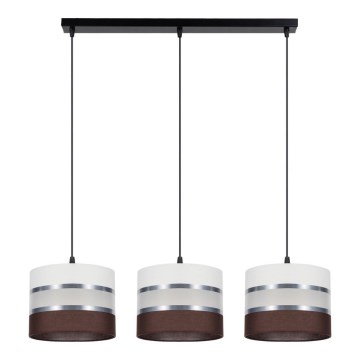Suspension filaire CORAL 3xE27/60W/230V