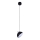 Suspension filaire CROWD LED/20W/230V noir