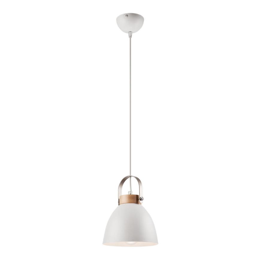 Suspension filaire DANIELLE 1xE27/60W/230V hêtre