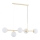 Suspension filaire DANSA 5xE14/10W/230V doré
