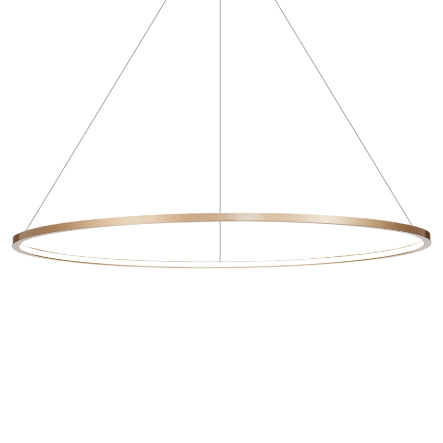 Suspension filaire de salle de bain SATURNO LED/65W/230V d. 120 cm IP44 doré