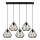Suspension filaire DIAMOND 5xE27/100W/230V