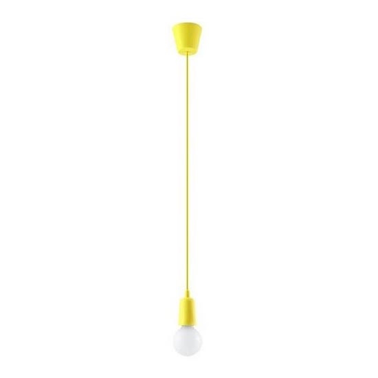 Suspension filaire DIEGO 1xE27/60W/230V jaune