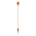 Suspension filaire DIEGO 1xE27/60W/230V orange