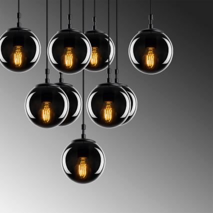 Suspension filaire EFE 9xE27/40W/230V