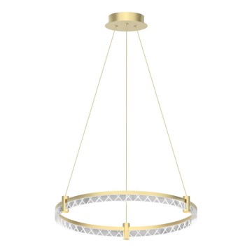 Suspension filaire ELEGANCE LED/36W/230V d. 60 cm doré
