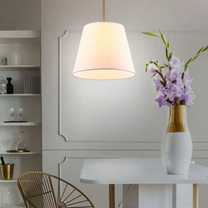 Suspension filaire ELENA 1xE27/20W/230V blanc