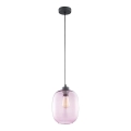 Suspension filaire ELIO 1xE27/60W/230V rose