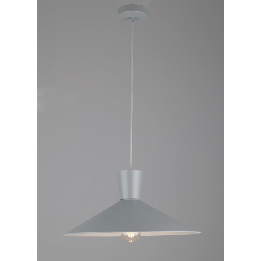 Suspension filaire ELISTA 1xE27/60W/230V grise