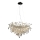 Suspension filaire en cristal 13xG9/40W/230V chrome brillant