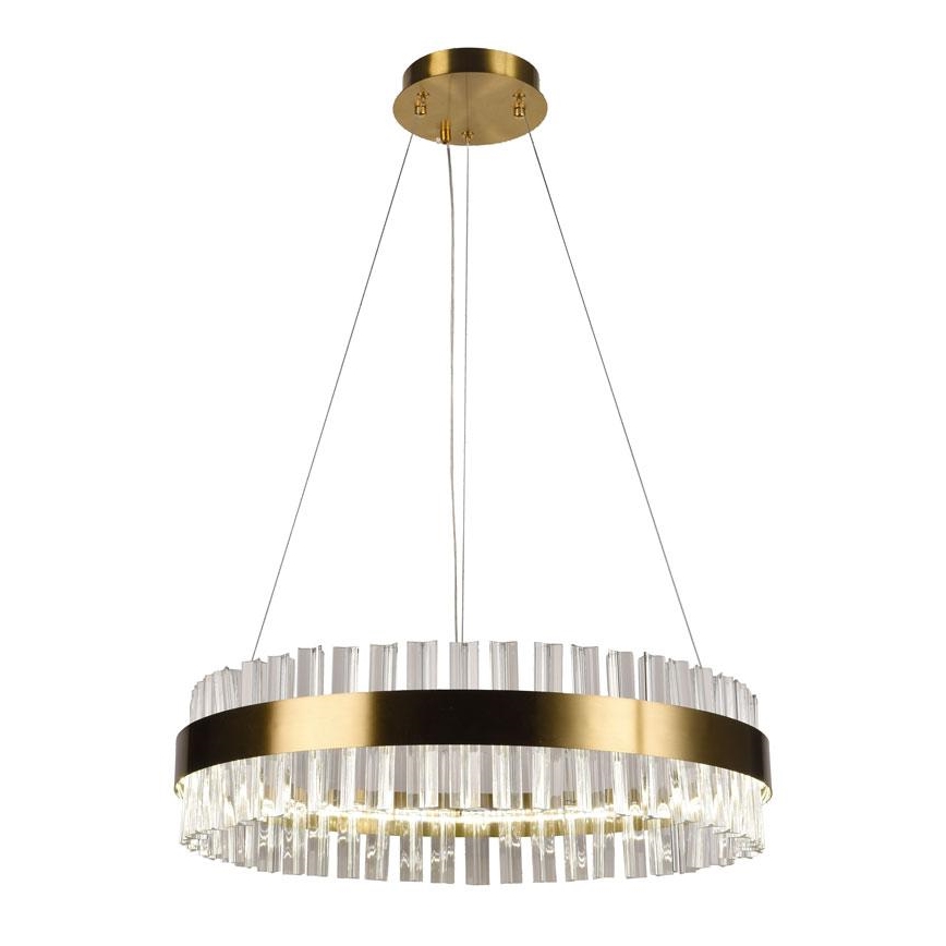 Suspension filaire en cristal à intensité variable LED/40W/230V 3000-6500K + télécommande