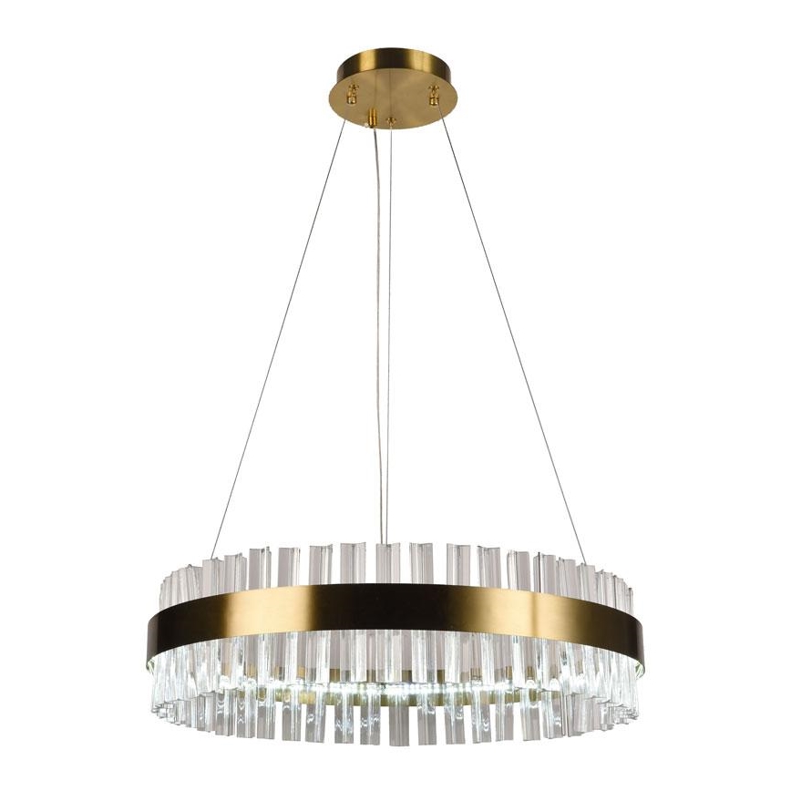 Suspension filaire en cristal à intensité variable LED/40W/230V 3000-6500K + télécommande