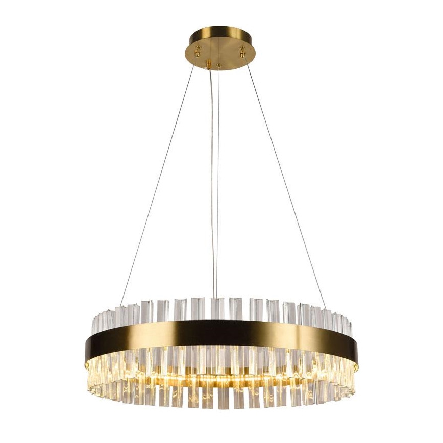 Suspension filaire en cristal à intensité variable LED/40W/230V 3000-6500K + télécommande