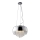 Suspension filaire en cristal LED LUNA 1xE14/40W/230V