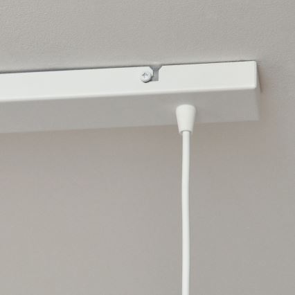 Suspension filaire enfant STARS 2xE27/15W/230V bleu/blanc