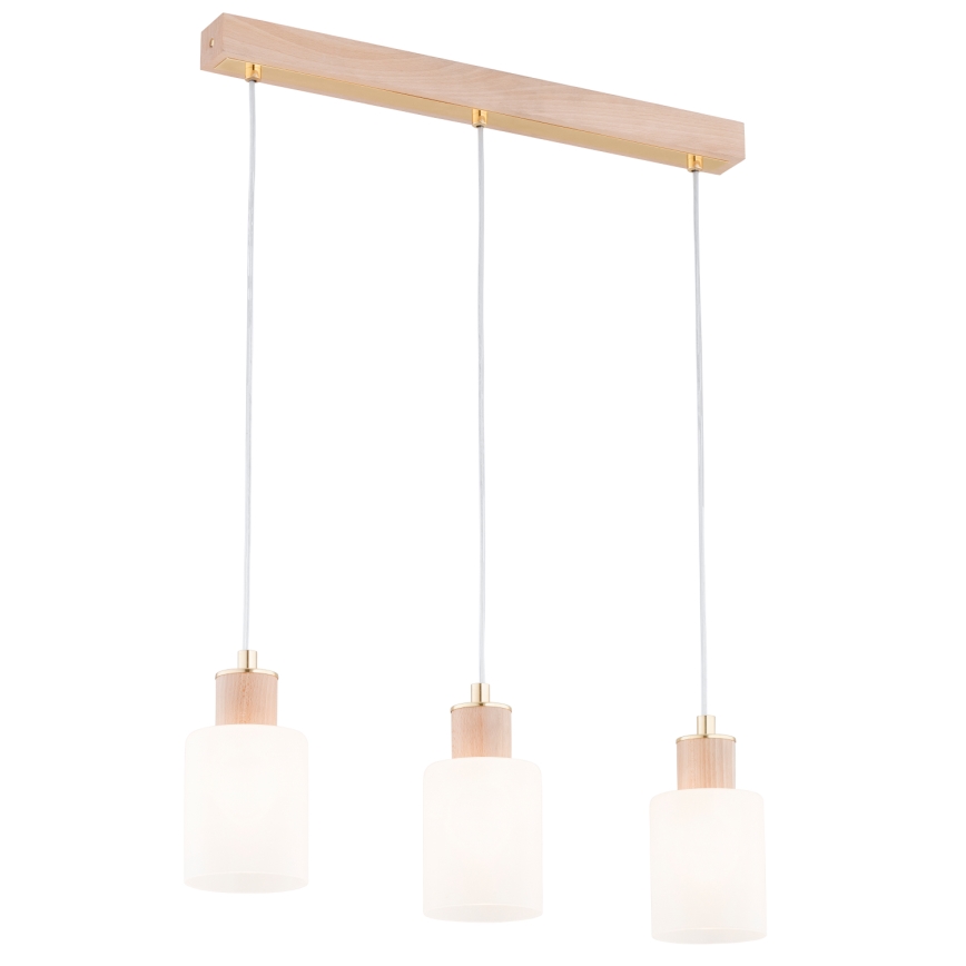 Suspension filaire EVIC 3xE27/60W/230V