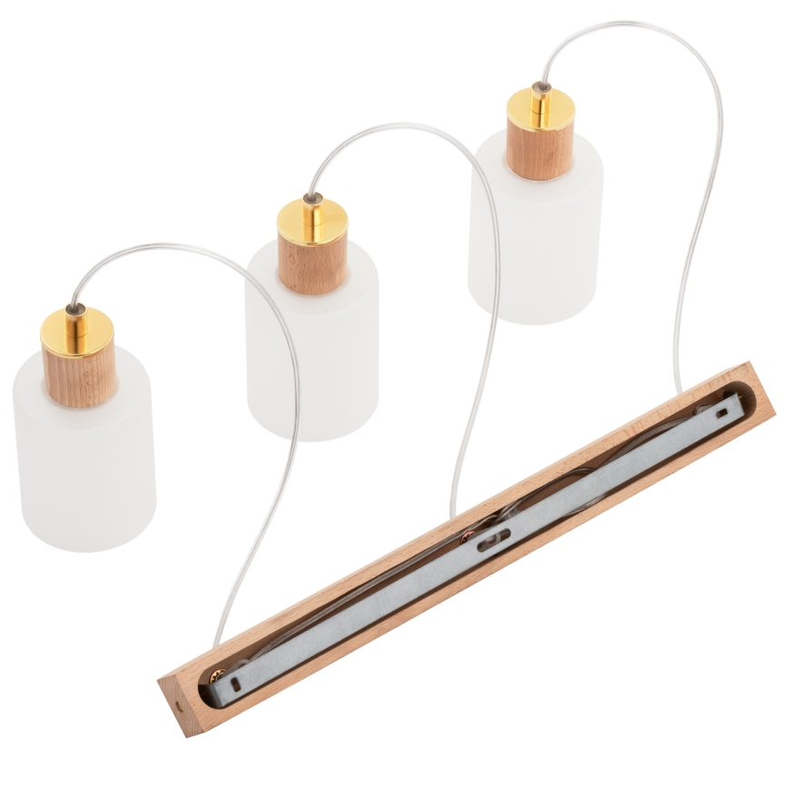 Suspension filaire EVIC 3xE27/60W/230V