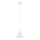 Suspension filaire FABO 1xE27/15W/230V blanc
