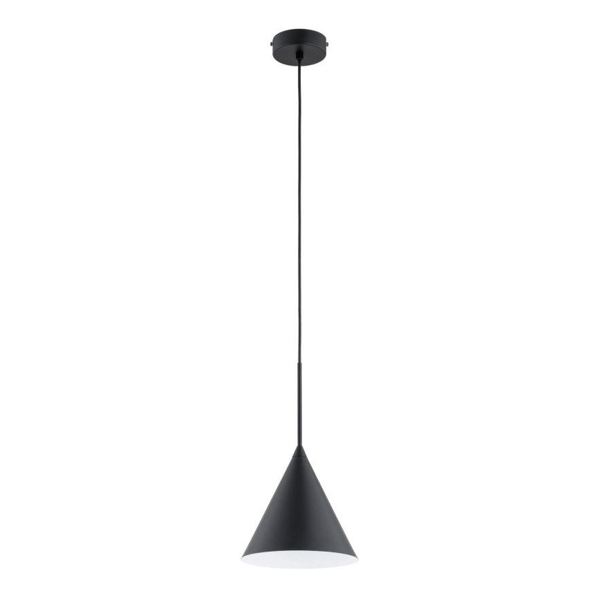 Suspension filaire FABO 1xE27/15W/230V noir