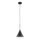 Suspension filaire FABO 1xE27/15W/230V noir