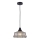 Suspension filaire FACTORY 1xE27/11W/230V beige/noir