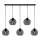 Suspension filaire FELLINI 5xE27/100W/230V