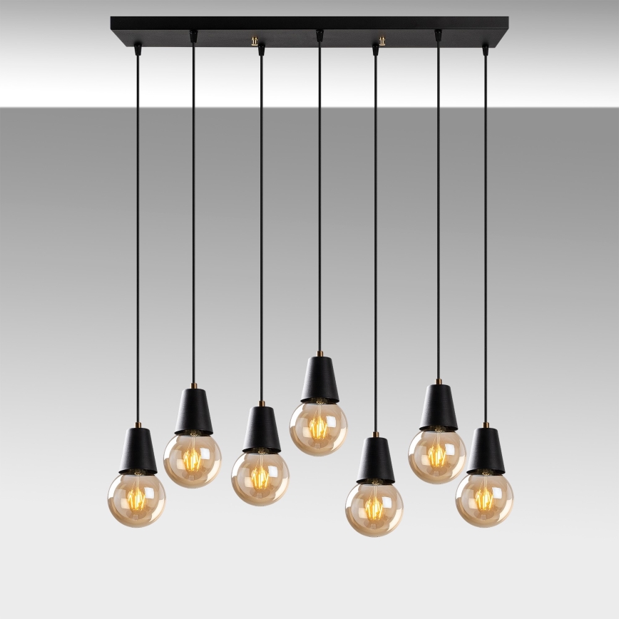 Suspension filaire FES 7xE27/40W/230V