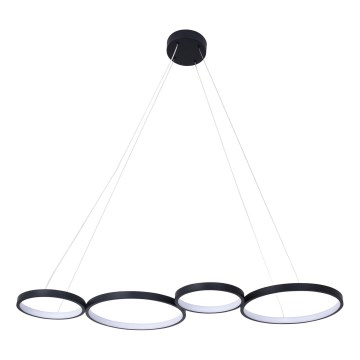Suspension filaire FLAMENCO LED/42W/230V 4000K noir